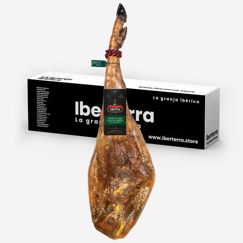 Jamón de cebo de campo ibérico 50% raza Mota
