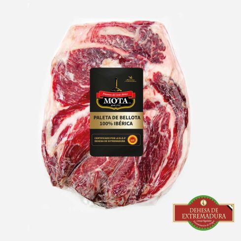 Paleta de bellota 100% ibérica D.O.P Deshuesada