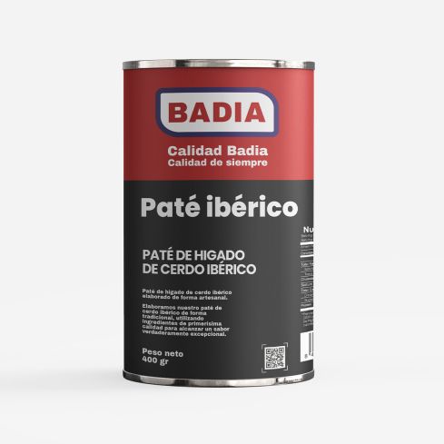 Paté ibérico hostelería Badia
