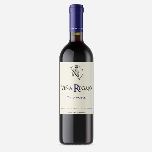 Vino Tinto Roble Viña Regajo