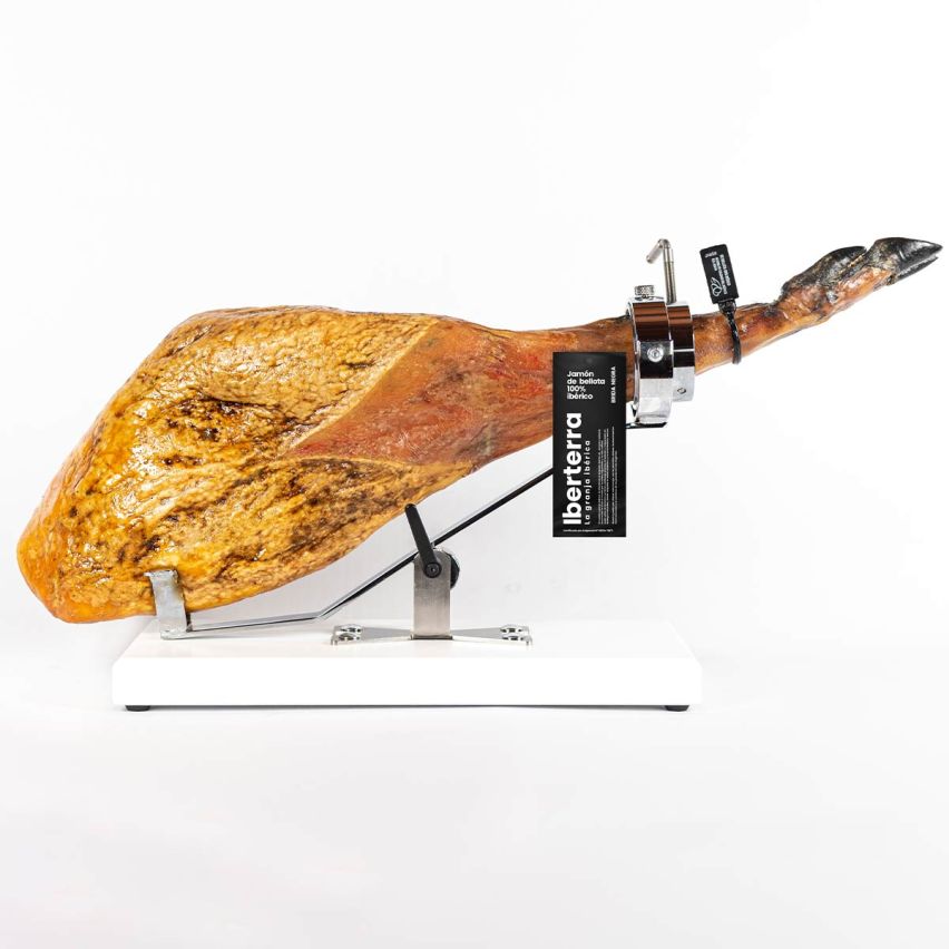 Jamón de bellota 100% ibérico Iberterra de 7 kg loncheado a cuchillo