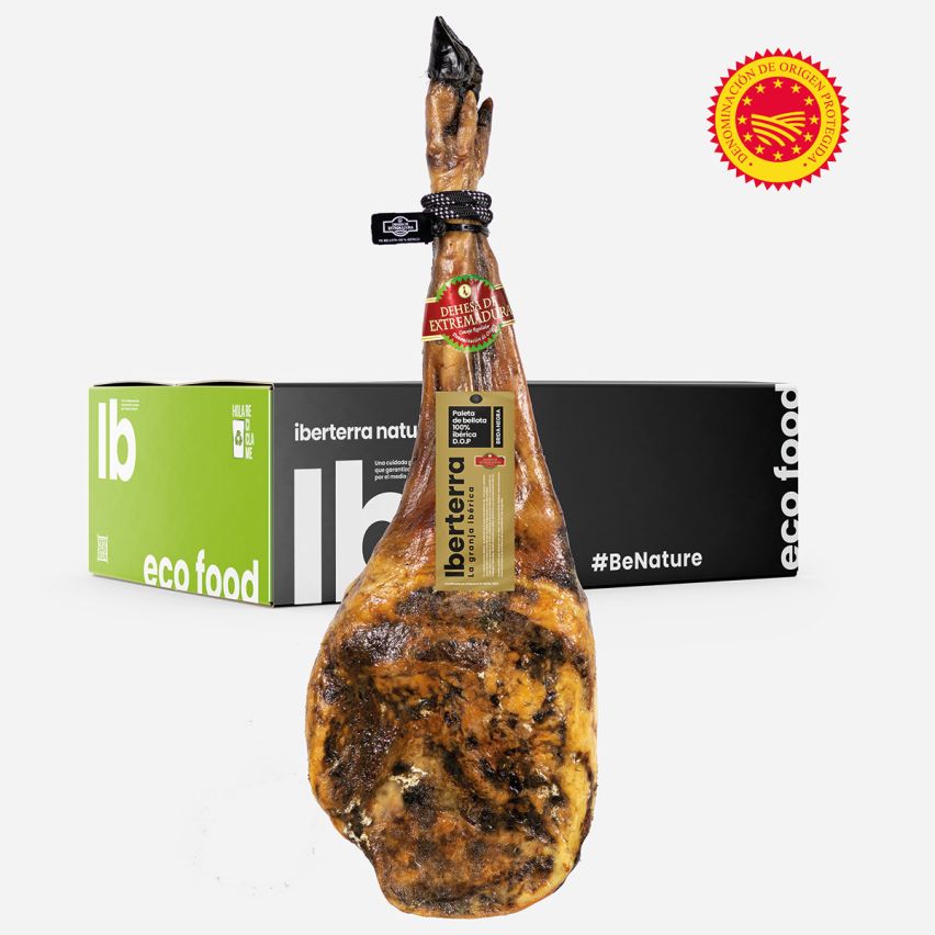 Lote Paleta de bellota 100% ibérica D.O.P. Iberterra