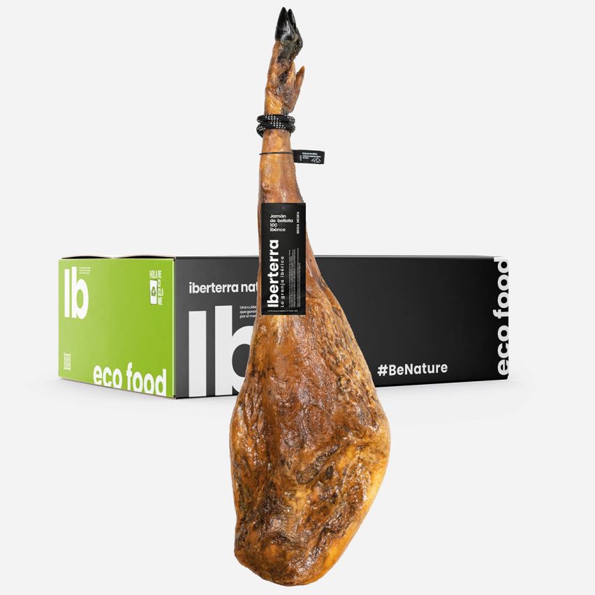 Lote Jamón de bellota 100% ibérico Iberterra  loncheado a cuchillo