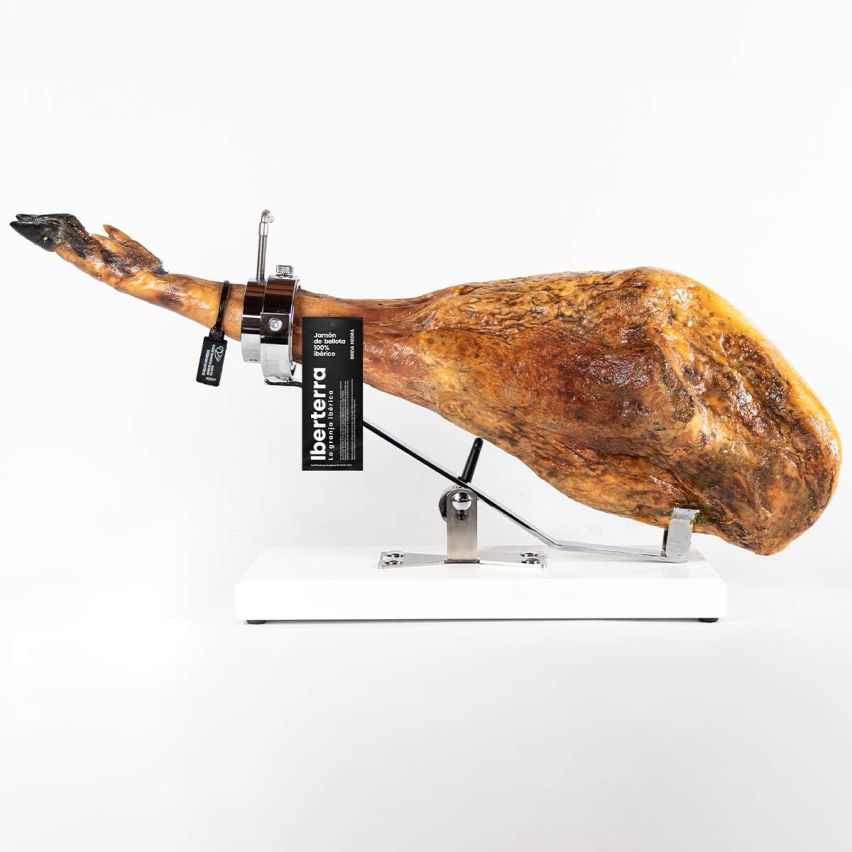 Jamón de bellota 100% ibérico Iberterra de 7 kg loncheado a cuchillo