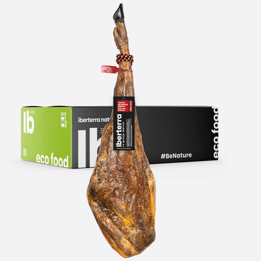 Jamón de bellota ibérico 75% raza Iberterra oferta Flash