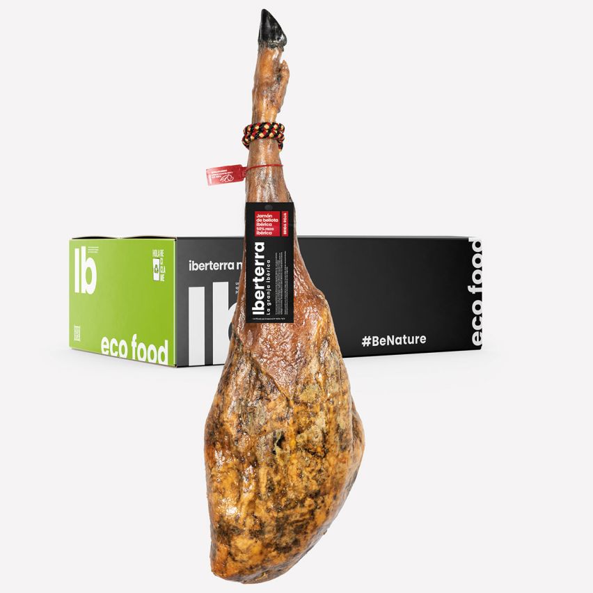Jamón de bellota ibérico 75% raza Iberterra oferta Flash