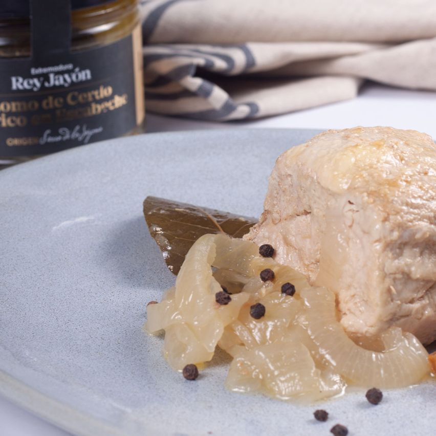Lomo ibérico en escabeche