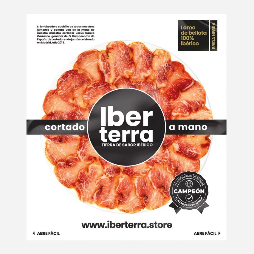 Lote Paleta de bellota 100% ibérica D.O.P. Iberterra