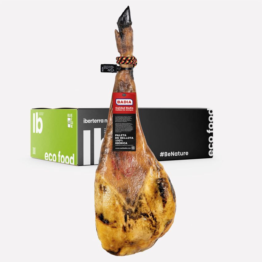 Lote de Paleta de bellota 100% ibérica Badia 