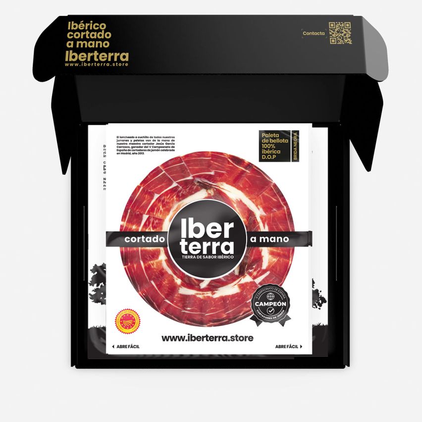 Lote Paleta de bellota 100% ibérica D.O.P. Iberterra