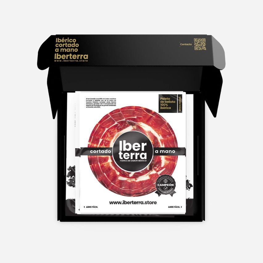 Lote especial Paleta de bellota 100% ibérica Iberterra + embutidos