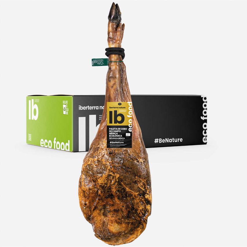 Paleta de campo ibérica ecológica Iberterra Nature a cuchillo