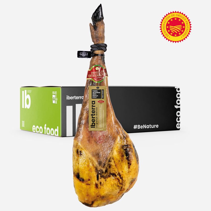 Lote Paleta de bellota 100% ibérica D.O.P. Iberterra