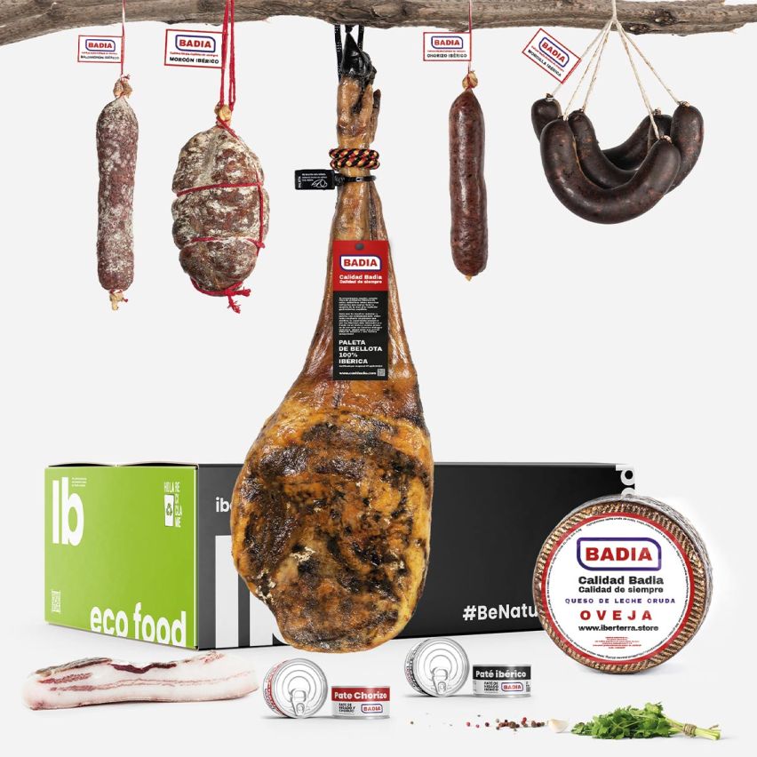 Lote de Paleta de bellota 100% ibérica Badia 