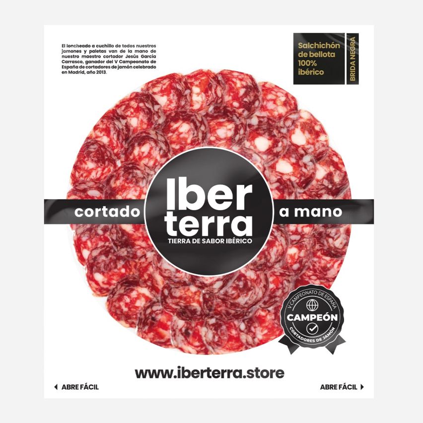 Lote especial Paleta de bellota 100% ibérica Iberterra + embutidos